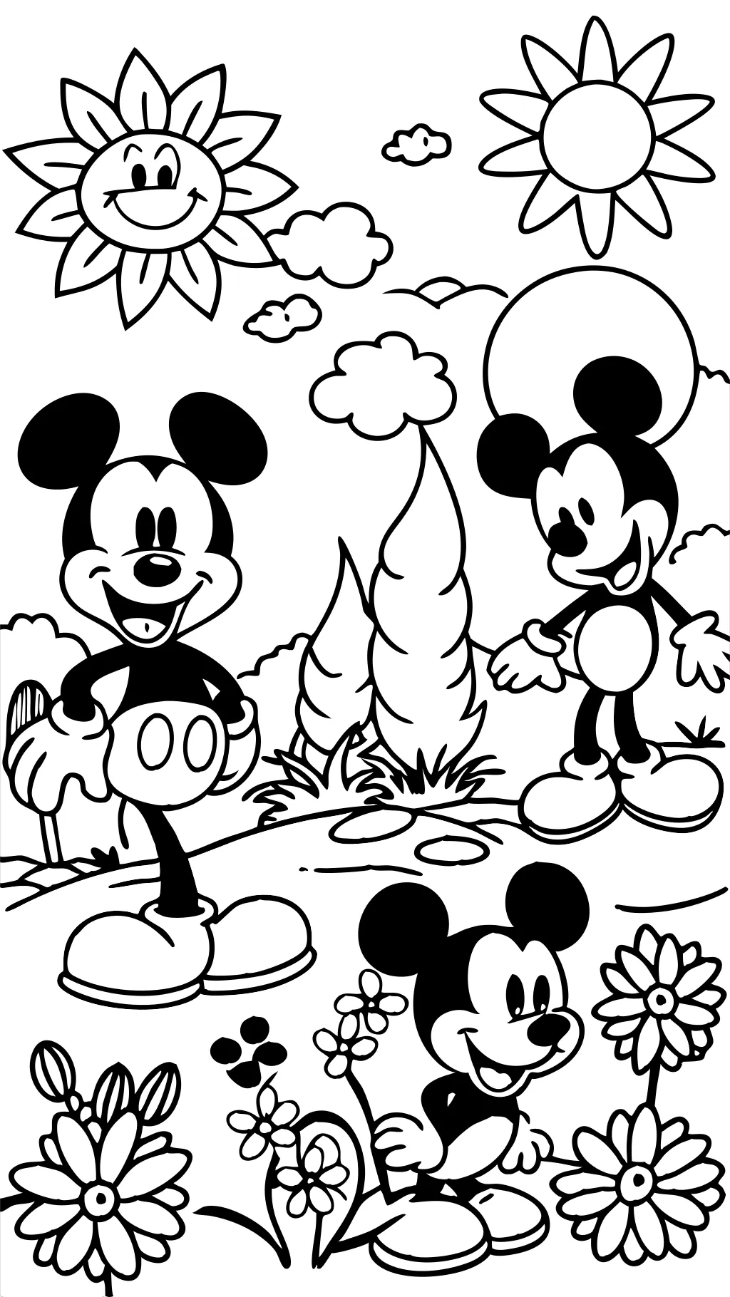 coloring pages disney printable